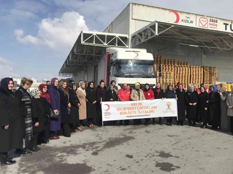 İdlib’deki çocukları ısıtmak için 3 tır yardım malzemesi Tuzla’dan yola çıktı
