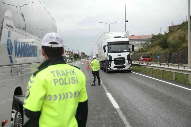 Ordu’da trafik suçuna af yok
