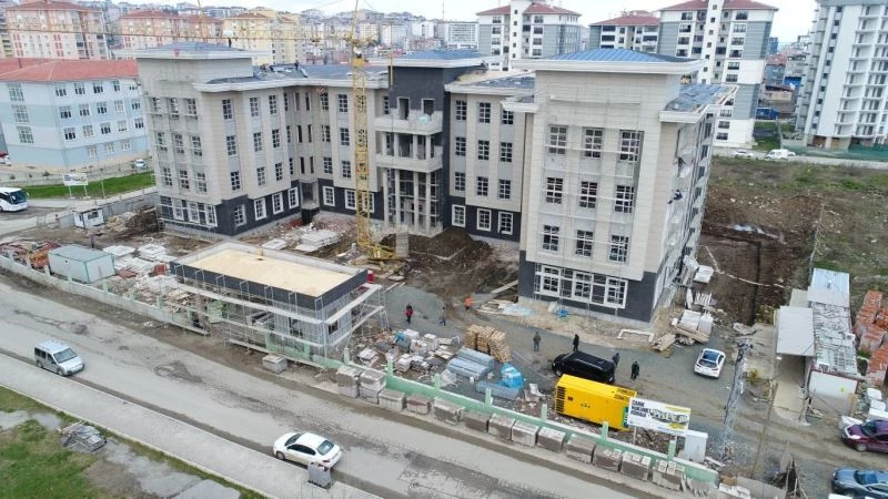 Canik Hükümet Konağı inşaatının yüzde 60’ı tamamlandı
