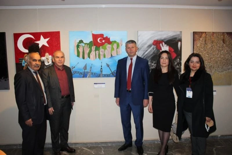 Mersin’de ’41 mısra 41 resim 41 yorum’ sergisi
