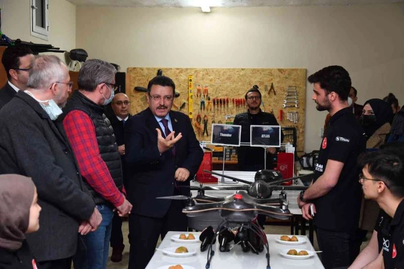 Ortahisar Belediyesi’den KTÜ Roket Takımı öğrencilerine destek
