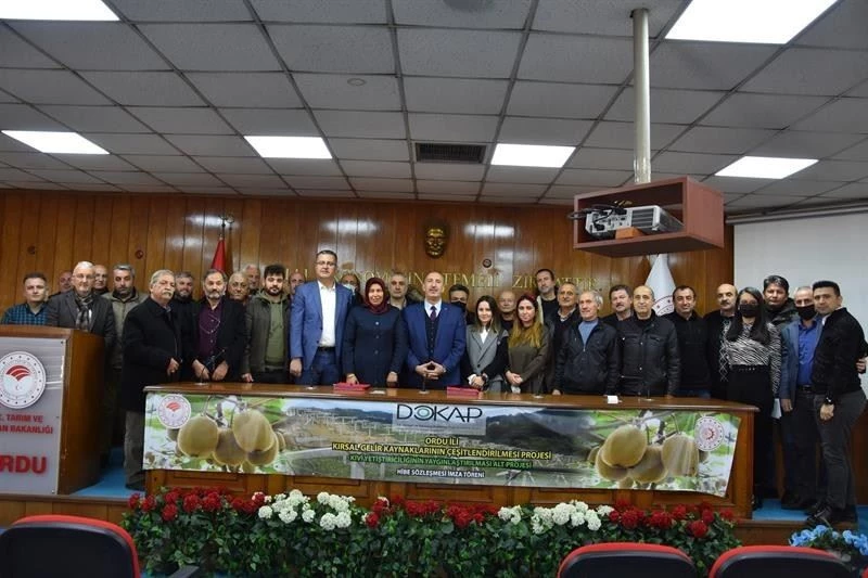 Ordu’ya yeni kivi üretim alanları kazandırılıyor
