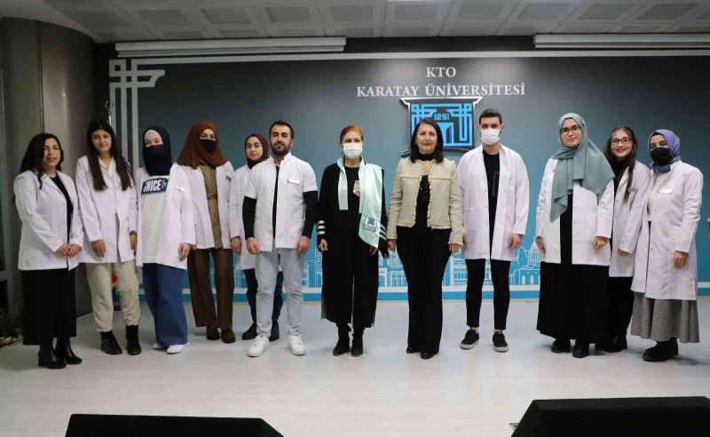 KTO Karataylı diyetisyen adayları beyaz önlüklerini giydi
