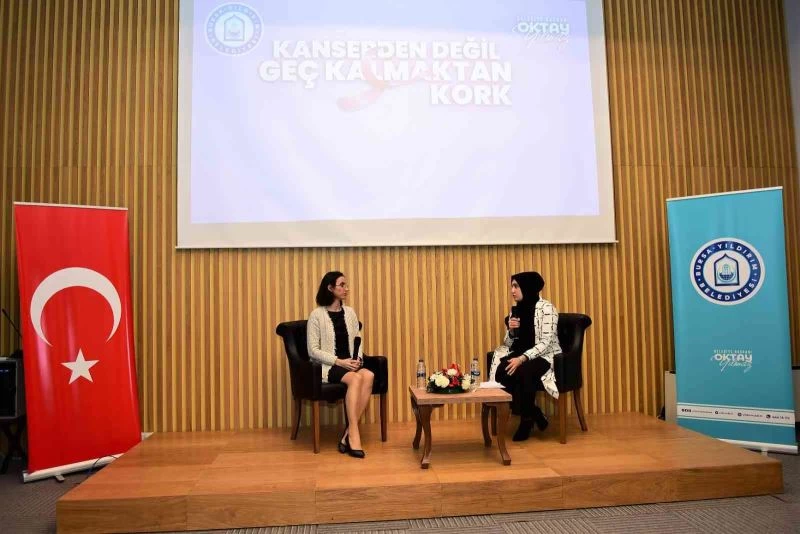 Kanserden değil, geç kalmaktan kork
