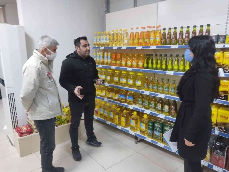 Tunceli’de fahiş fiyat ve stokçuluk denetimi
