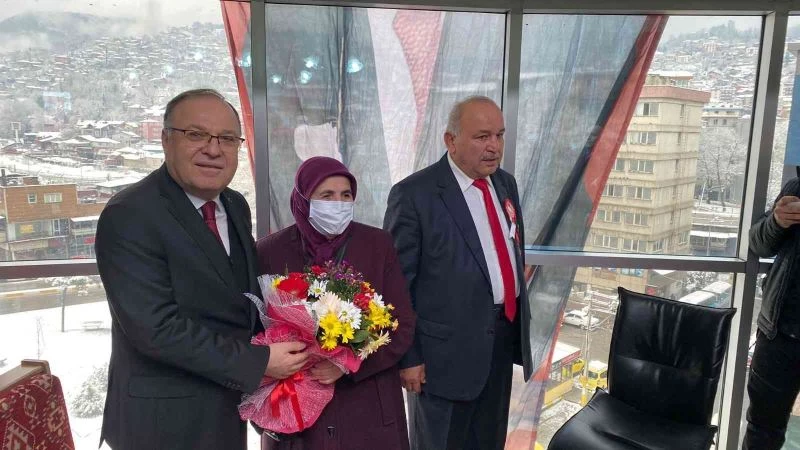 Şehitler için dualar edildi
