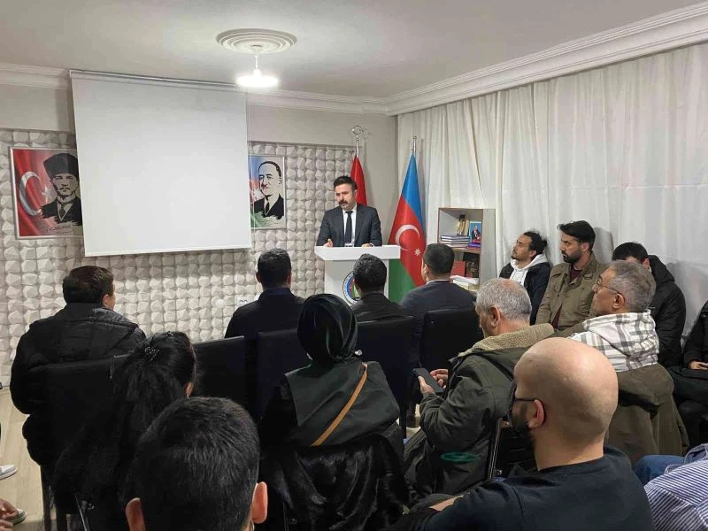 ’Ekonomik bağlamda Türkiye-Azerbaycan ilişkileri’ konulu söyleşi
