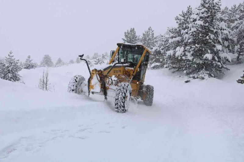 Sinop’ta kar, 2 ilçe köylerini tamamen kapattı
