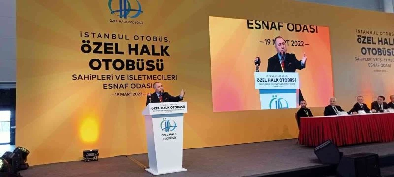 Özel Halk otobüsleri Esnaf Odası seçimlerinde Başkan Göksel Ovacık güven tazeledi
