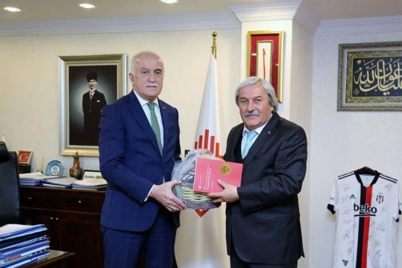 Lefke Rüstem Paşa Kervansarayı restorasyonu ve kamulaştırma çalışmaları görüşüldü
