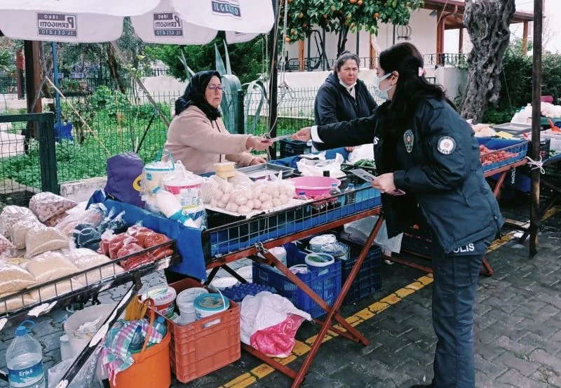 KADES uygulaması Datçalı kadınlara tanıtıldı
