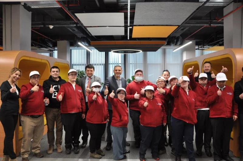 Girişimcilerle down sendromlu gençler, Teknopark İstanbul