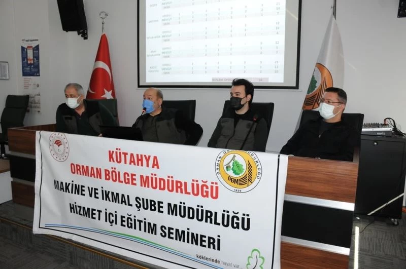 Kütahya’da iş ve üretim makinesi operatörlerine eğitim
