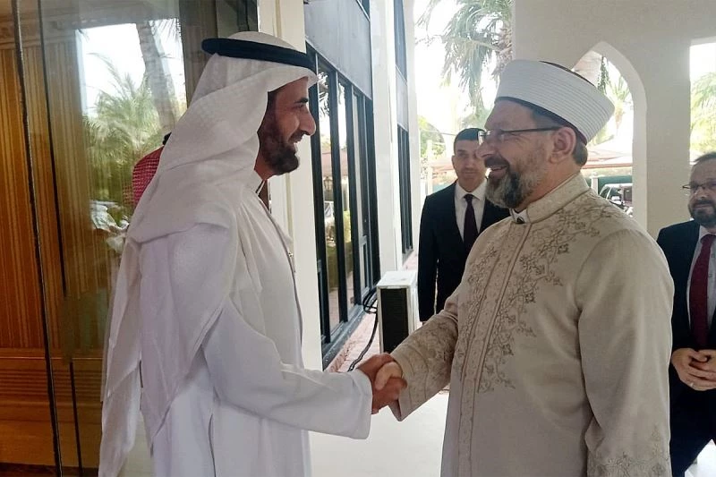Diyanet İşleri Başkanı Erbaş, Suudi Arabistan Hac ve Umre Bakanı Rabia ile görüştü
