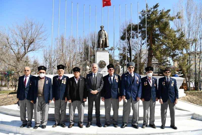 Vali Seymenoğlu gazilerle bir araya geldi
