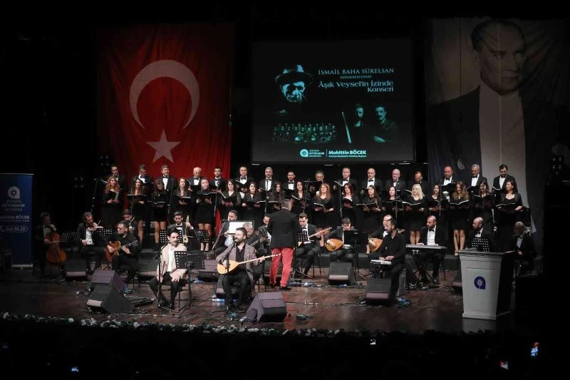 Aşık Veysel türküleriyle anıldı
