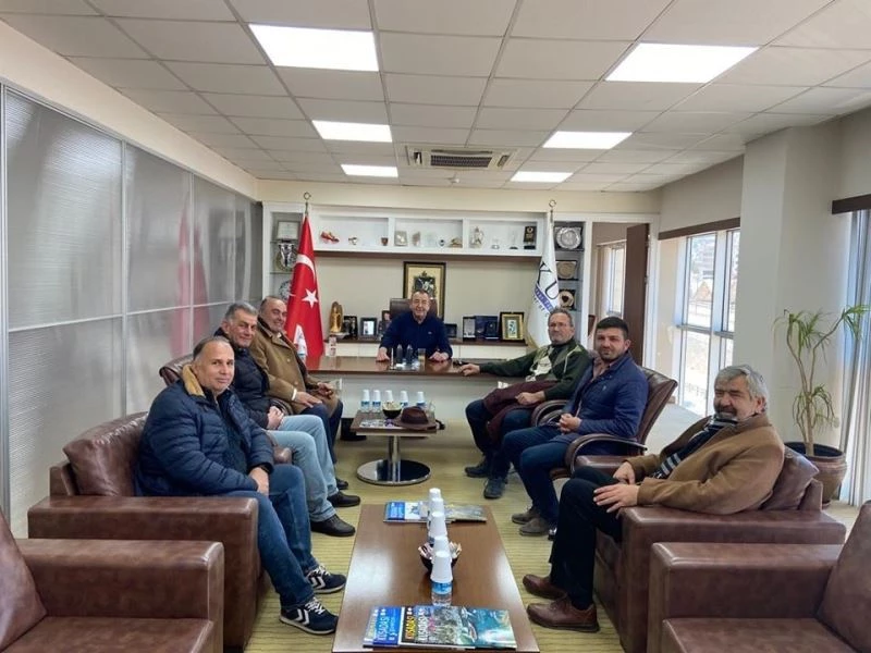 Kuşadası Gazeteciler Derneği’nin yeni yönetiminden KUTO’ya nezaket ziyareti
