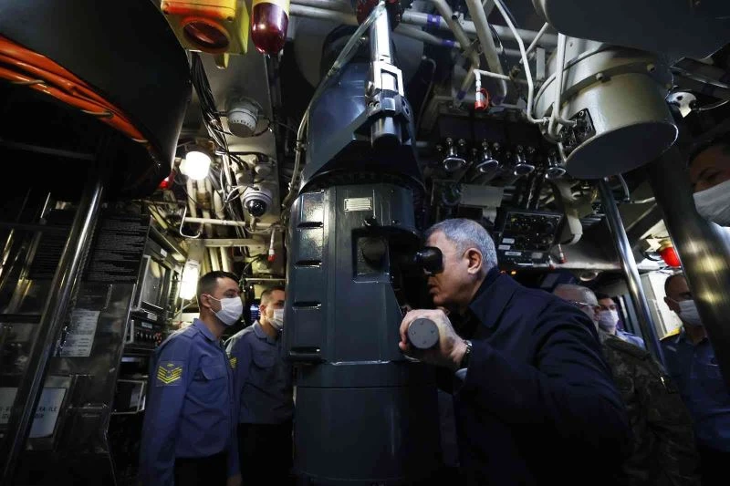 Bakan Akar, milli atış sistemi MÜREN’i kullandı, milli torpido AKYA ilk defa gerçek hedefe atıldı
