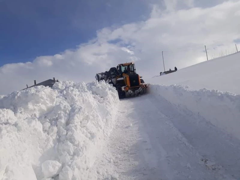Çaldıran Belediyesinden karla mücadele çalışması
