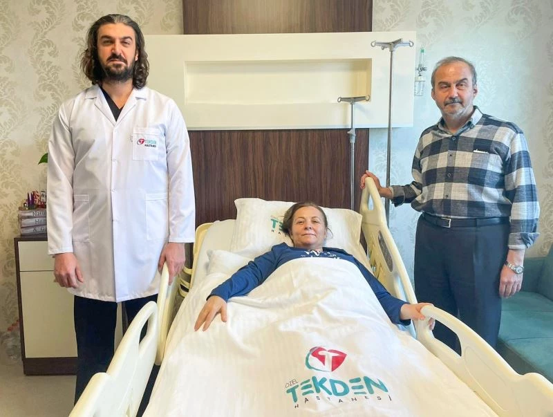 Doktorların dikkati böbreğindeki kitleyi ortaya çıkardı
