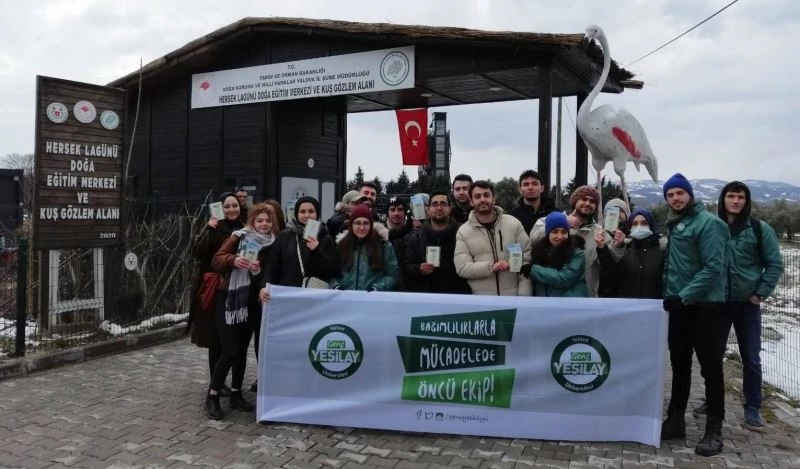 Genç Yeşilay, Hersek Lagününü gezdi
