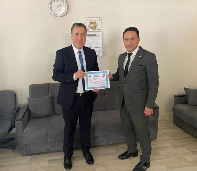 Karla mücadelenin kahramanlarına teşekkür belgesi verildi
