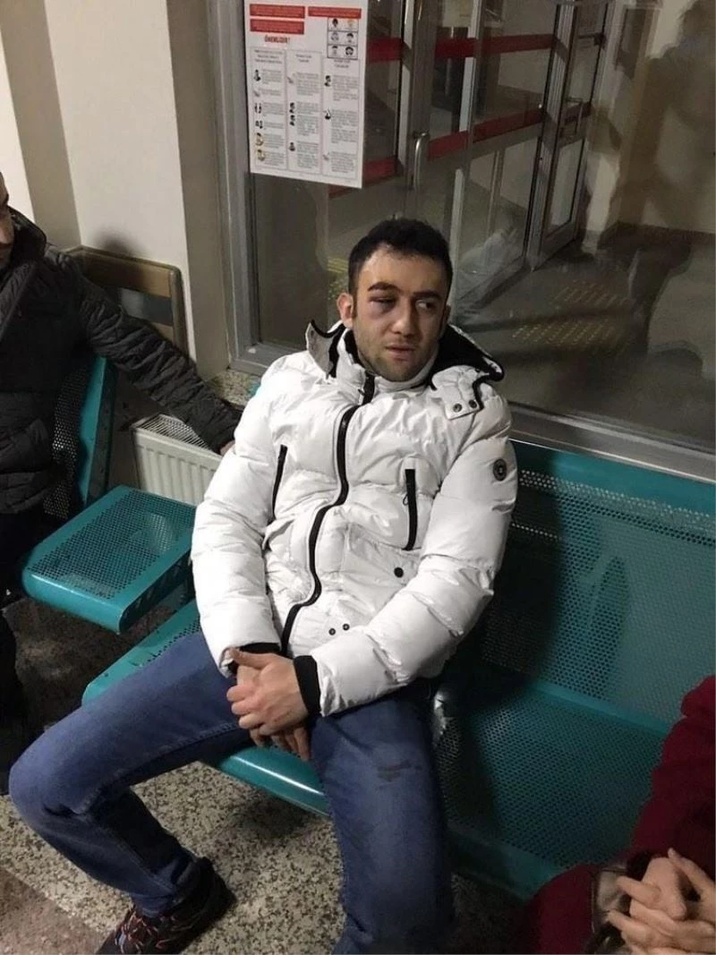 Başkent’te müşteri ile market çalışanının kavgası kamerada
