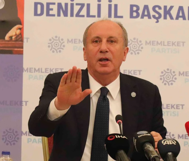 Muharrem İnce: “CHP kanallarında ölsem belki haber olurum”
