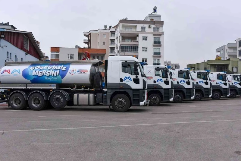 MESKİ, araç parkını güçlendirmeye devam ediyor
