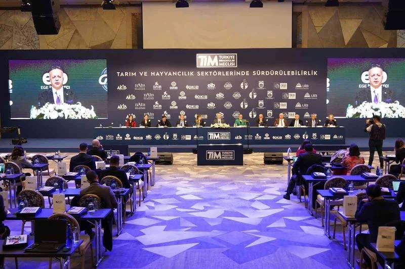 TİM Tarım ve Hayvancılıkta sürdürülebilirlik Eylem Planı’nı açıkladı
