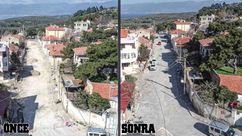 Pelitköy merkez kırsalının yolları yenilendi
