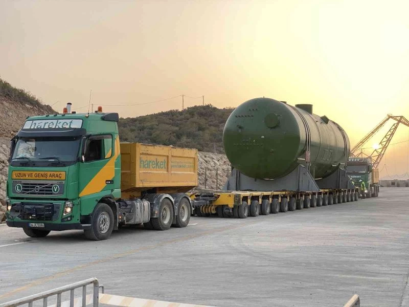 Akkuyu’nun buhar jeneratörü, reaktör ve kor tutucuları Türk firmasınca taşınıyor
