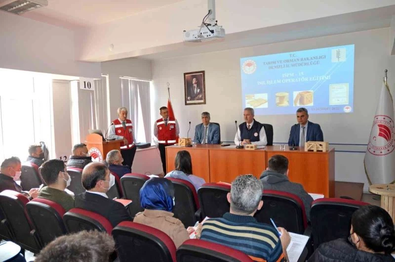 Denizli’de 47 operatör için eğitim düzenledi
