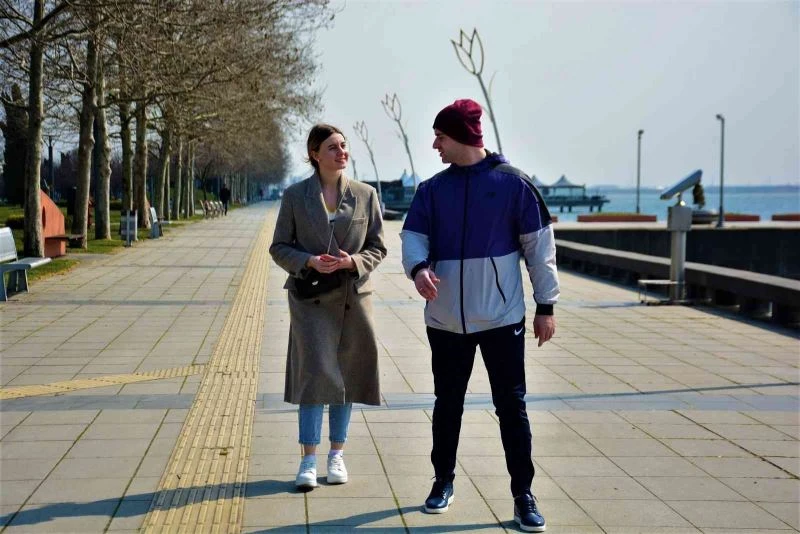 Kocaeli’de karlı günlerin ardından güneş açtı
