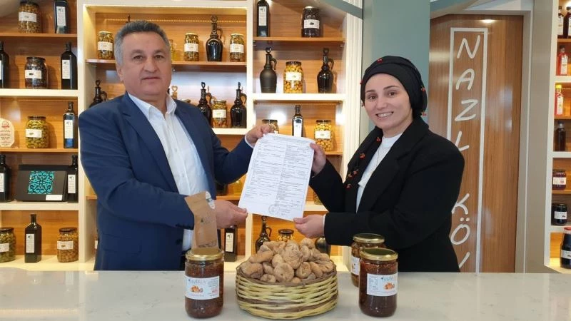 Kadın girişimci ürettiği İncir Reçeli’ne aldığı Gıda Sağlık Sertifikası ile ihracata başladı
