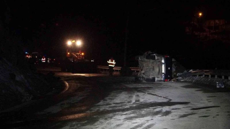 Trabzon’un Tonya ilçesinde üzerine kaya düşen kamyonette hayatını kaybeden 4 kişinin kimlikleri belirlendi
