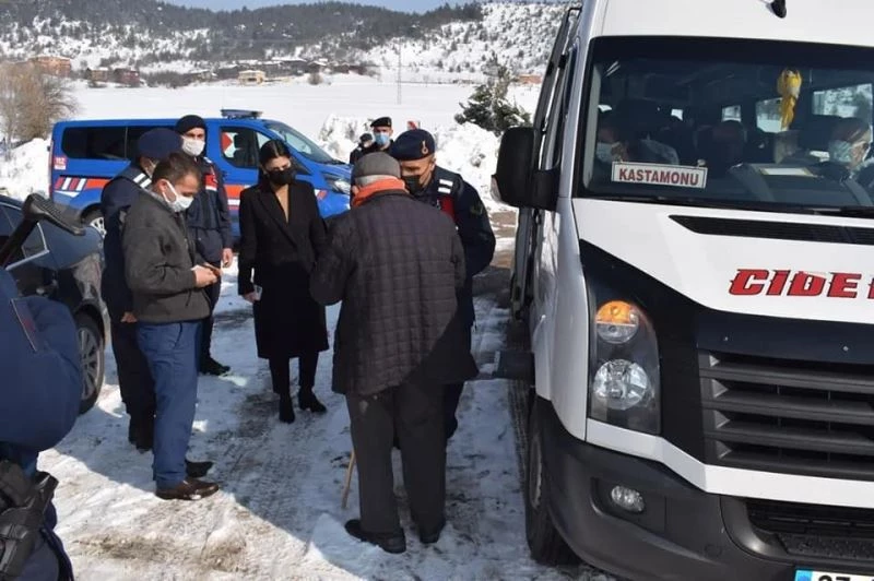 Ağlı Kaymakamı Kazanasmaz’dan denetim noktalarına ziyaret
