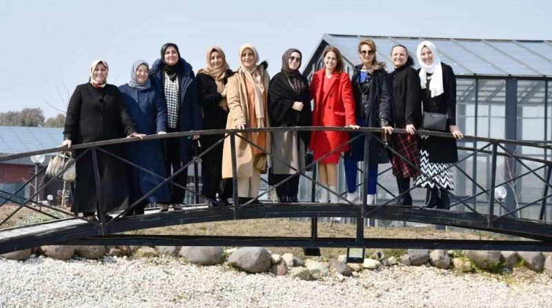 Başkan eşleri, Hersek Lagününe hayran kaldı
