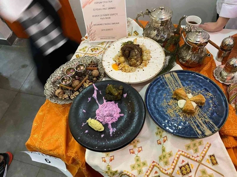 Bigadiçli Şef adayları Osmanlı mutfağında hünerlerini sergiledi
