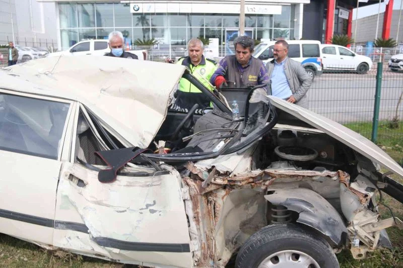 Kazada yaralanan avukatın dava tutanakları polise emanet
