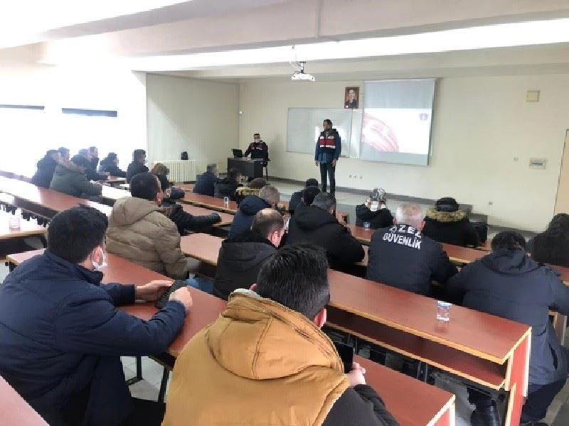 410 özel güvenlik personeline eğitim
