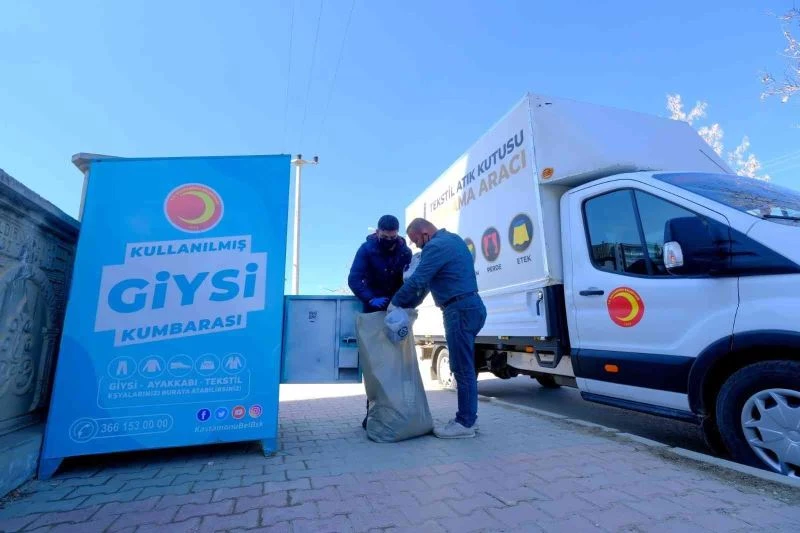 Kastamonu’da 8 ayda 71 ton tekstil atığı toplandı
