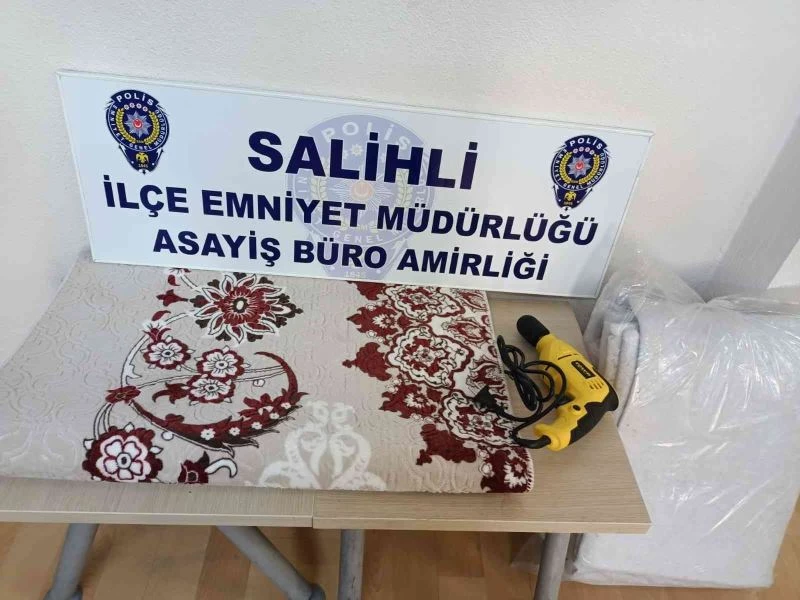 Manisa’da matkap hırsızları tutuklandı
