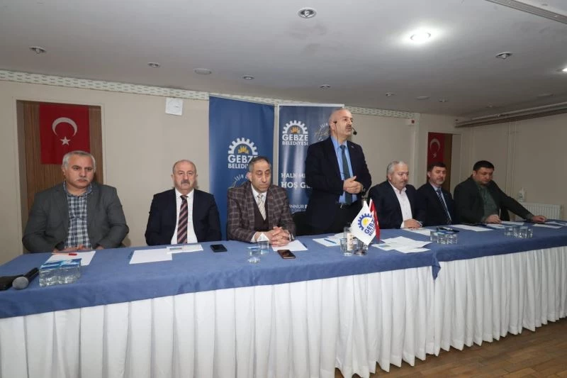 Başkan Büyükgöz projeleri anlattı
