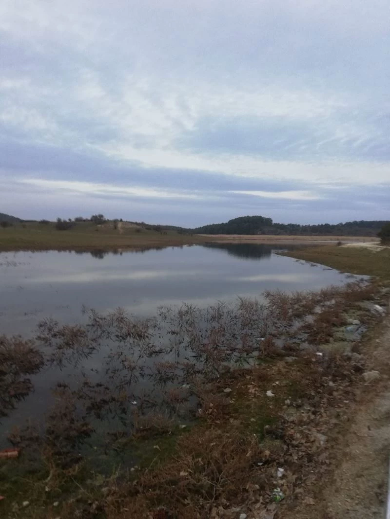 Yayla gölünde su istenilen seviyeyi görmedi
