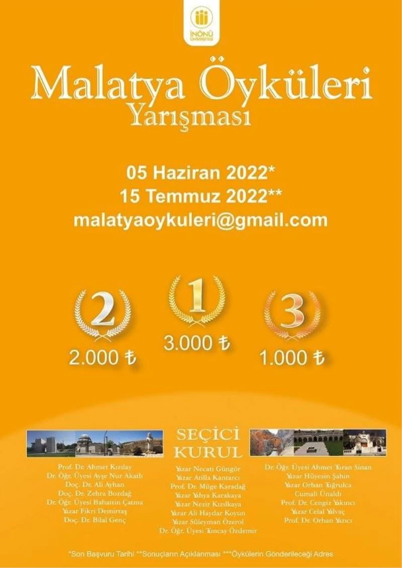 Malatya öyküleri yarışması açıldı
