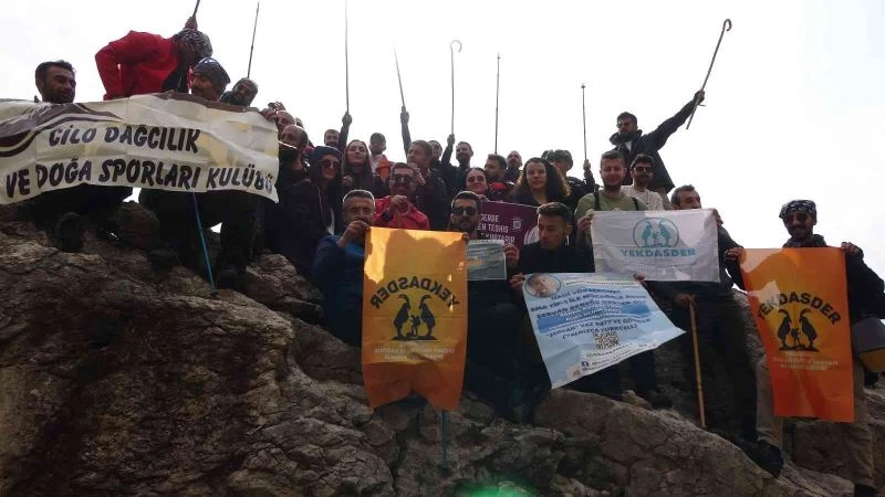 Yüksekovalı dağcılardan doğa yürüyüşü
