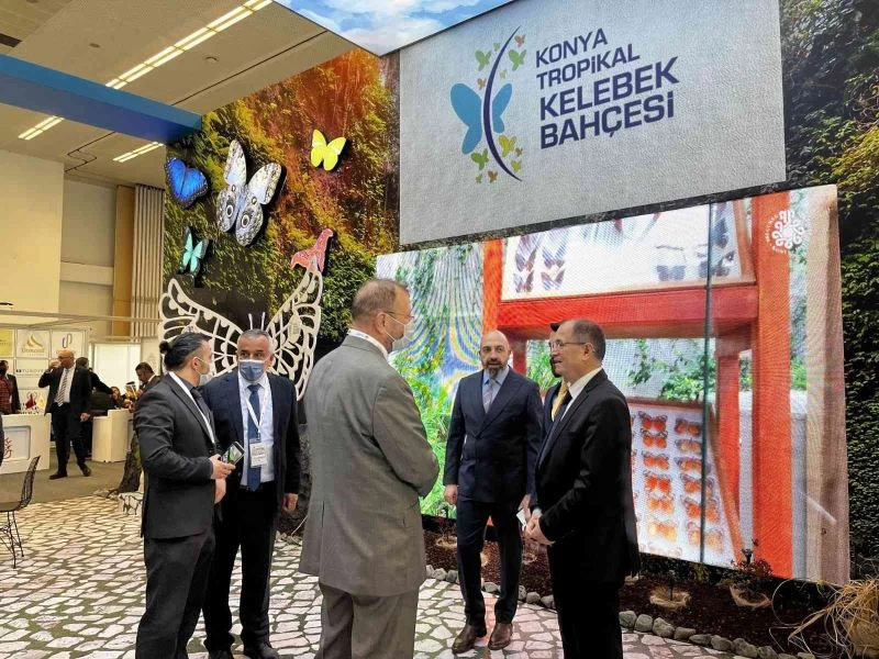 Konya Tropikal Kelebek Bahçesi Travelexpo’da tanıtılıyor
