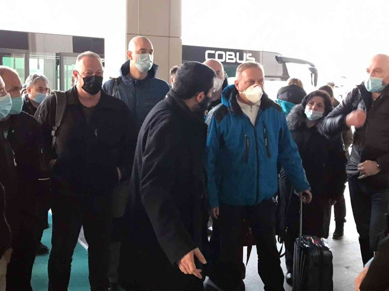 AGİT personelleri Soçi’den İstanbul’a geldi
