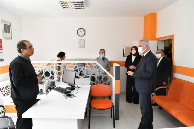 Vali Seymenoğlu, Aksu ilçesini ziyaret etti